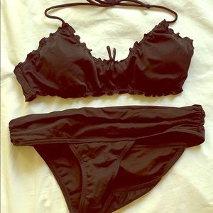 Victoria’s Secret bralette black bikini